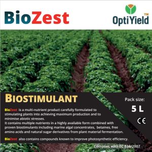 BioZest Product Label 