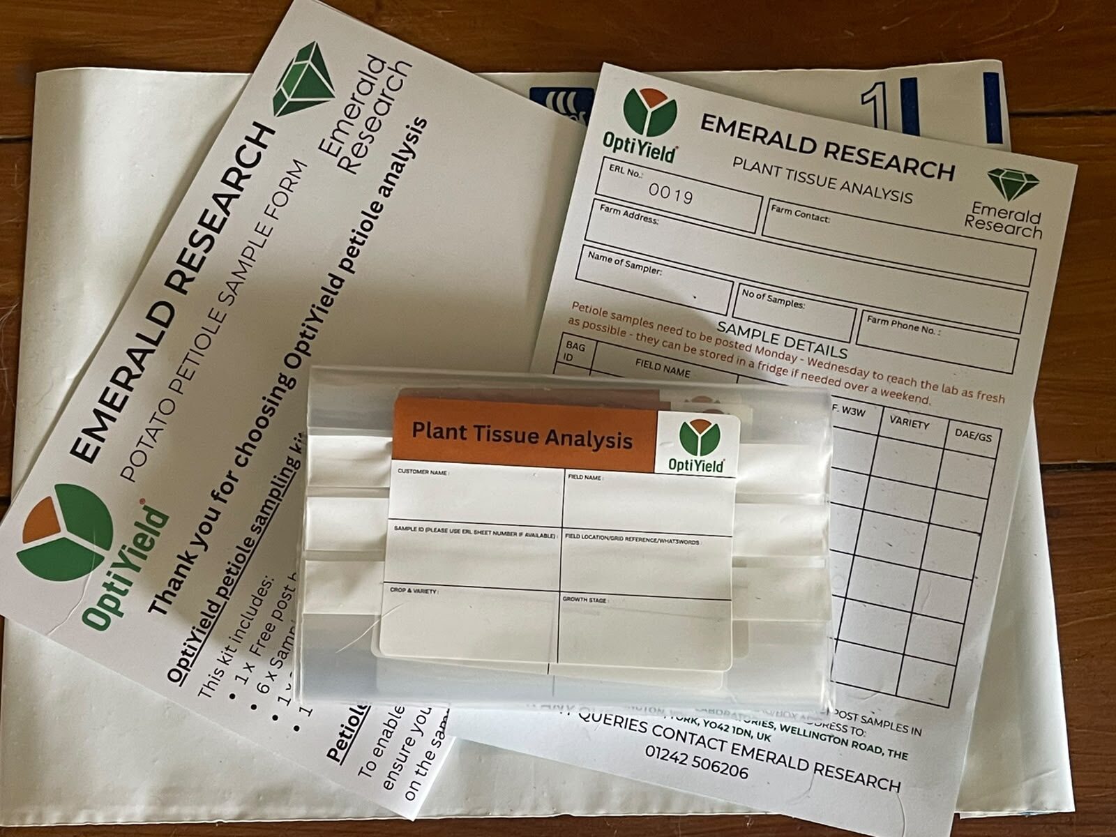 Leaf Tissue Analysis Kit 